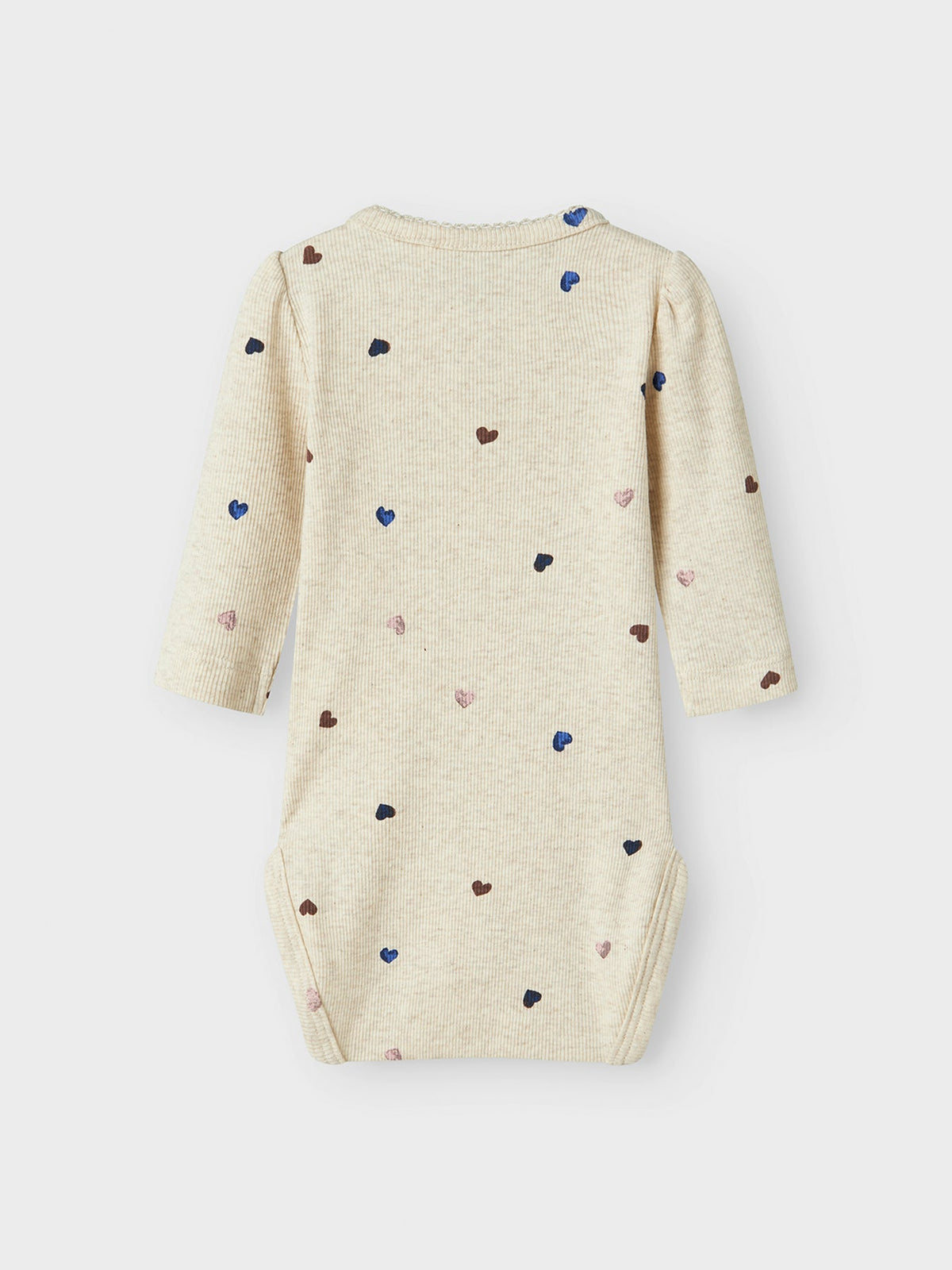 Baby Long Sleeve Bodysuit Beige