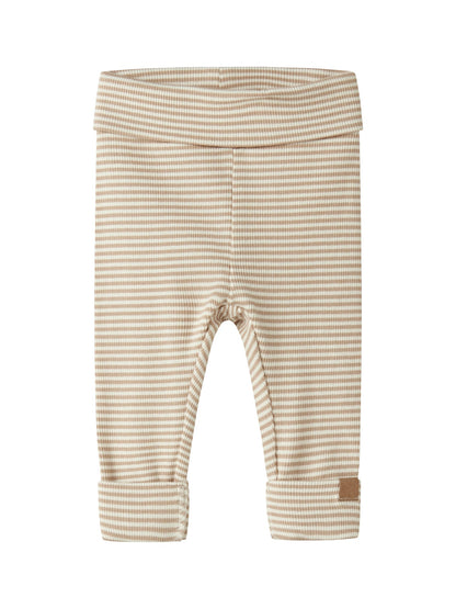 Baby Organic Cotton Leggings Beige