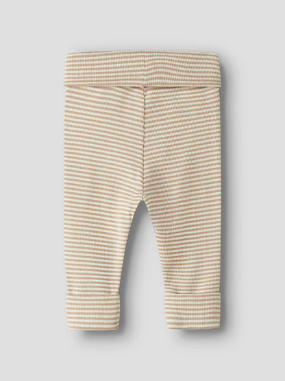 Baby Organic Cotton Leggings Beige