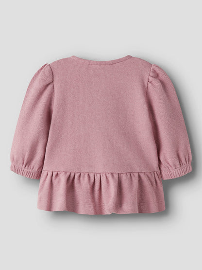 Baby Organic Cotton Cardigan Pink