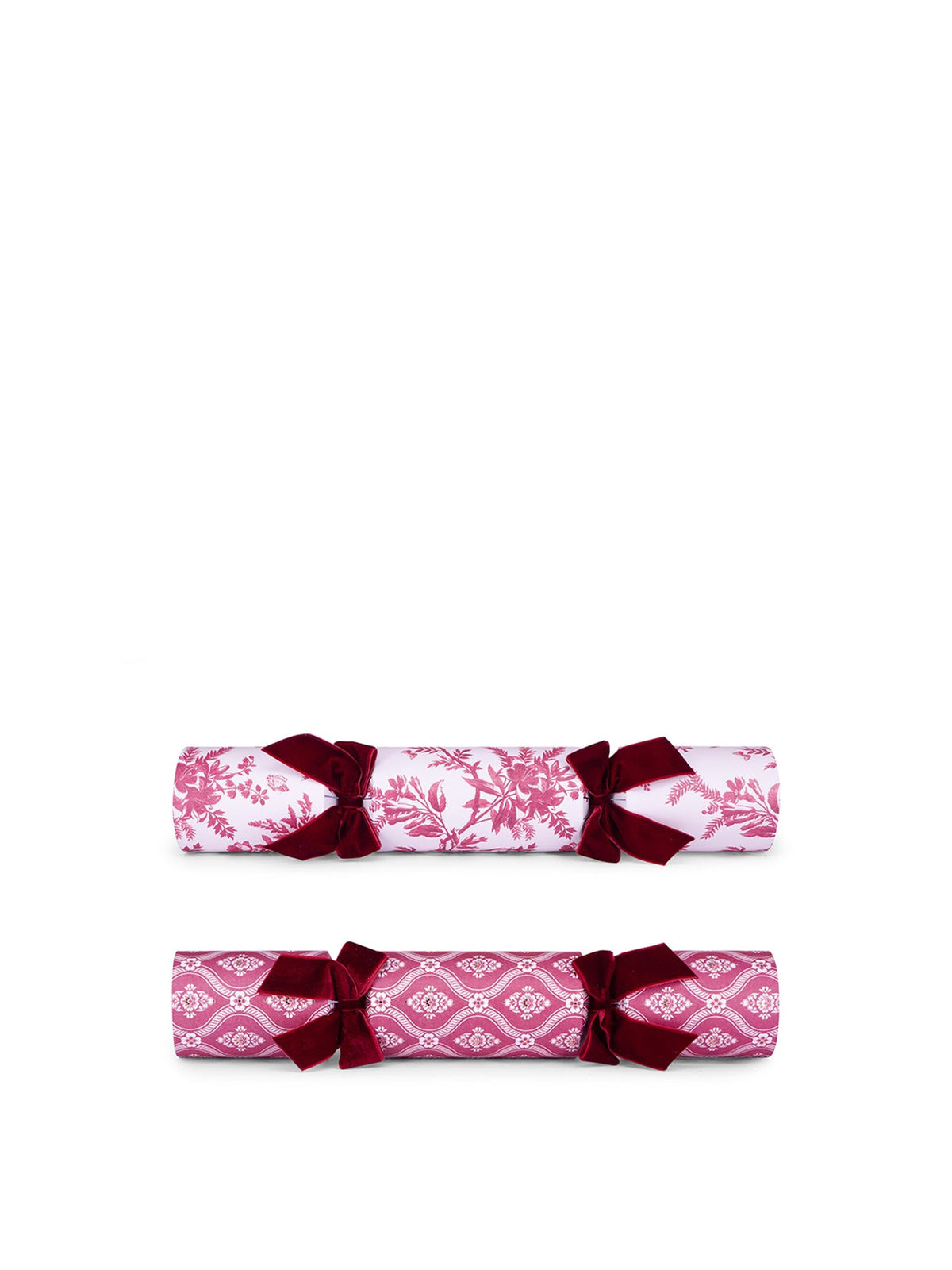 Laura Ashley Tales Of Yuletide 13-Inch Christmas Crackers - Red