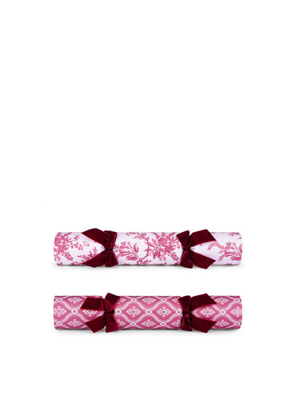 Laura Ashley Tales Of Yuletide 13-Inch Christmas Crackers - Red