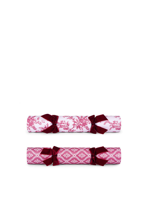 Laura Ashley Tales Of Yuletide 13-Inch Christmas Crackers - Red