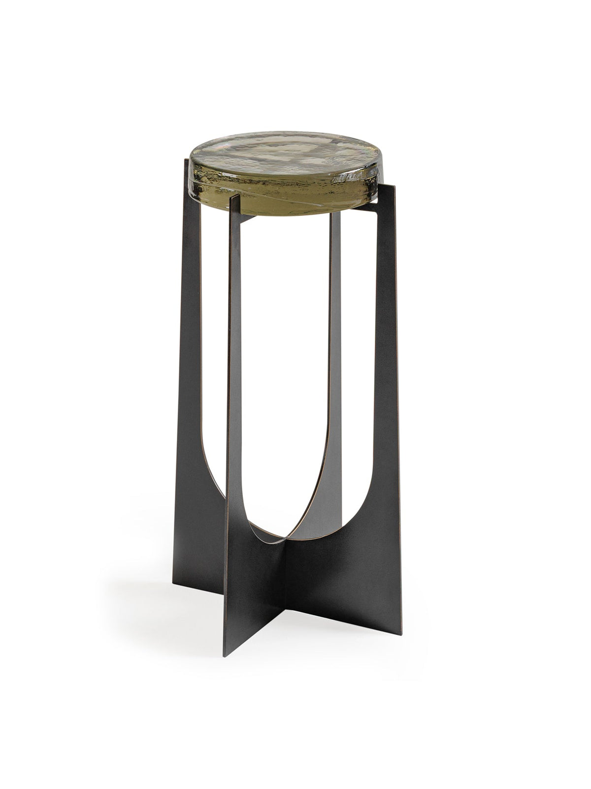 Glenthorpe Glass Accent Side Table