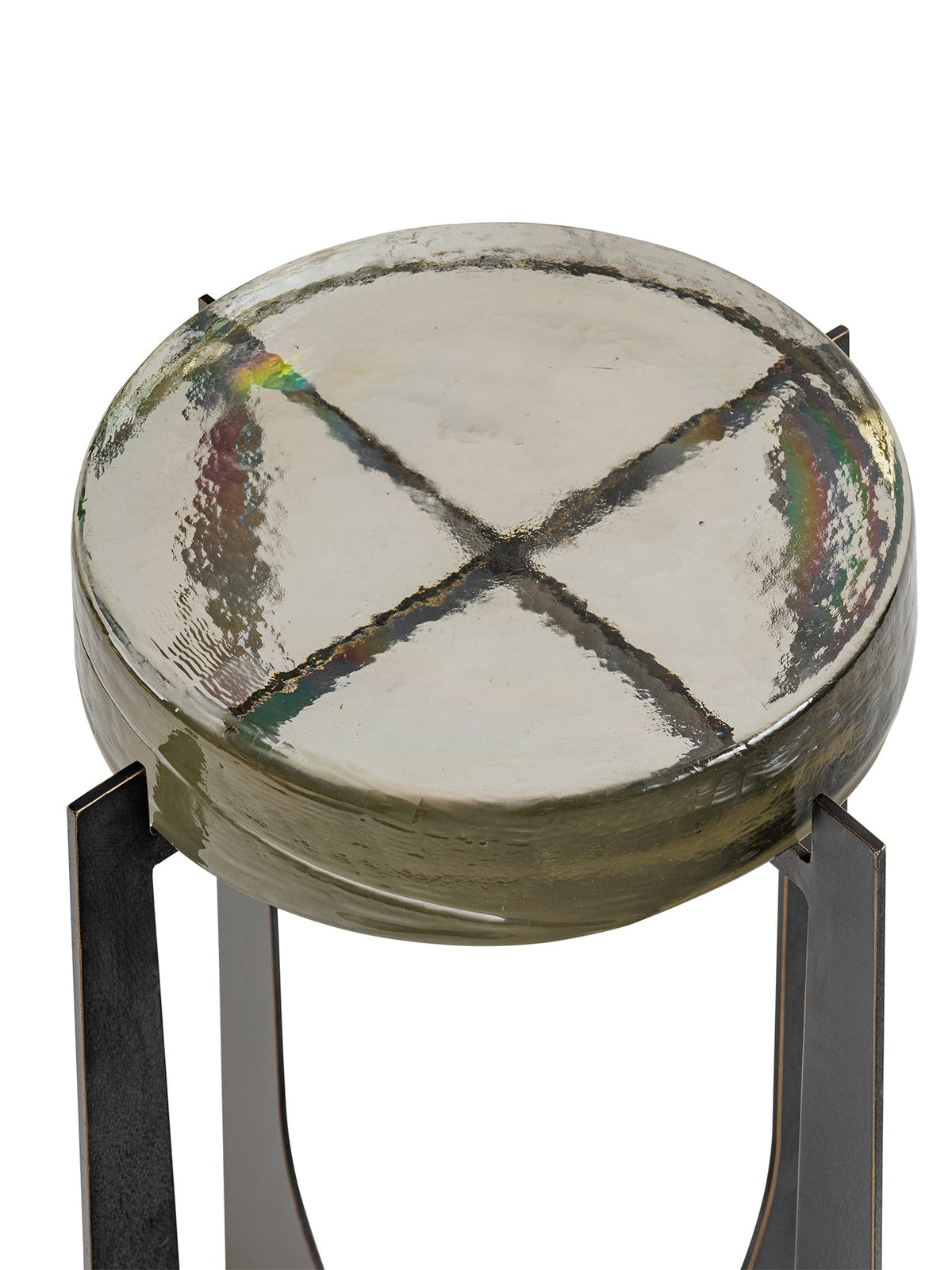 Glenthorpe Glass Accent Side Table