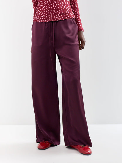 Breya Drawstring Trousers Fig