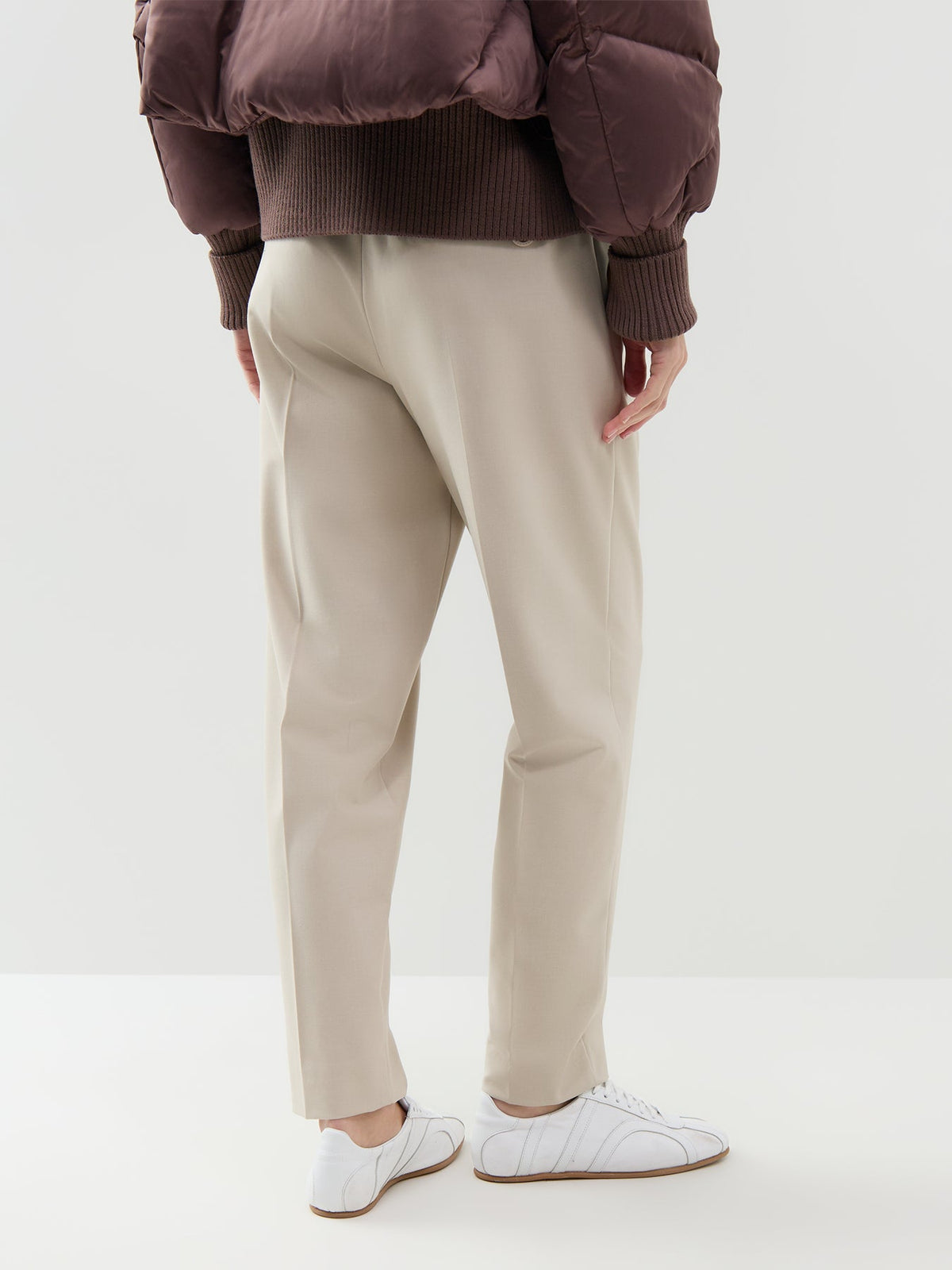Voto Slim Trousers Turtledove