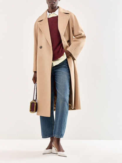 Xeno Mohair Blend Jumper Burgundy