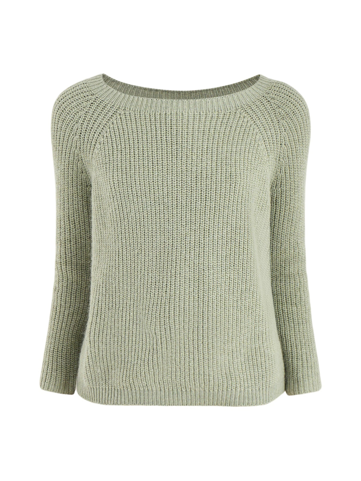 Xeno Mohair Blend Jumper Green