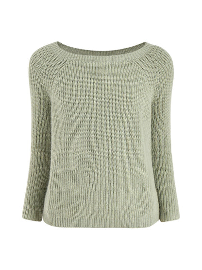 Xeno Mohair Blend Jumper Green