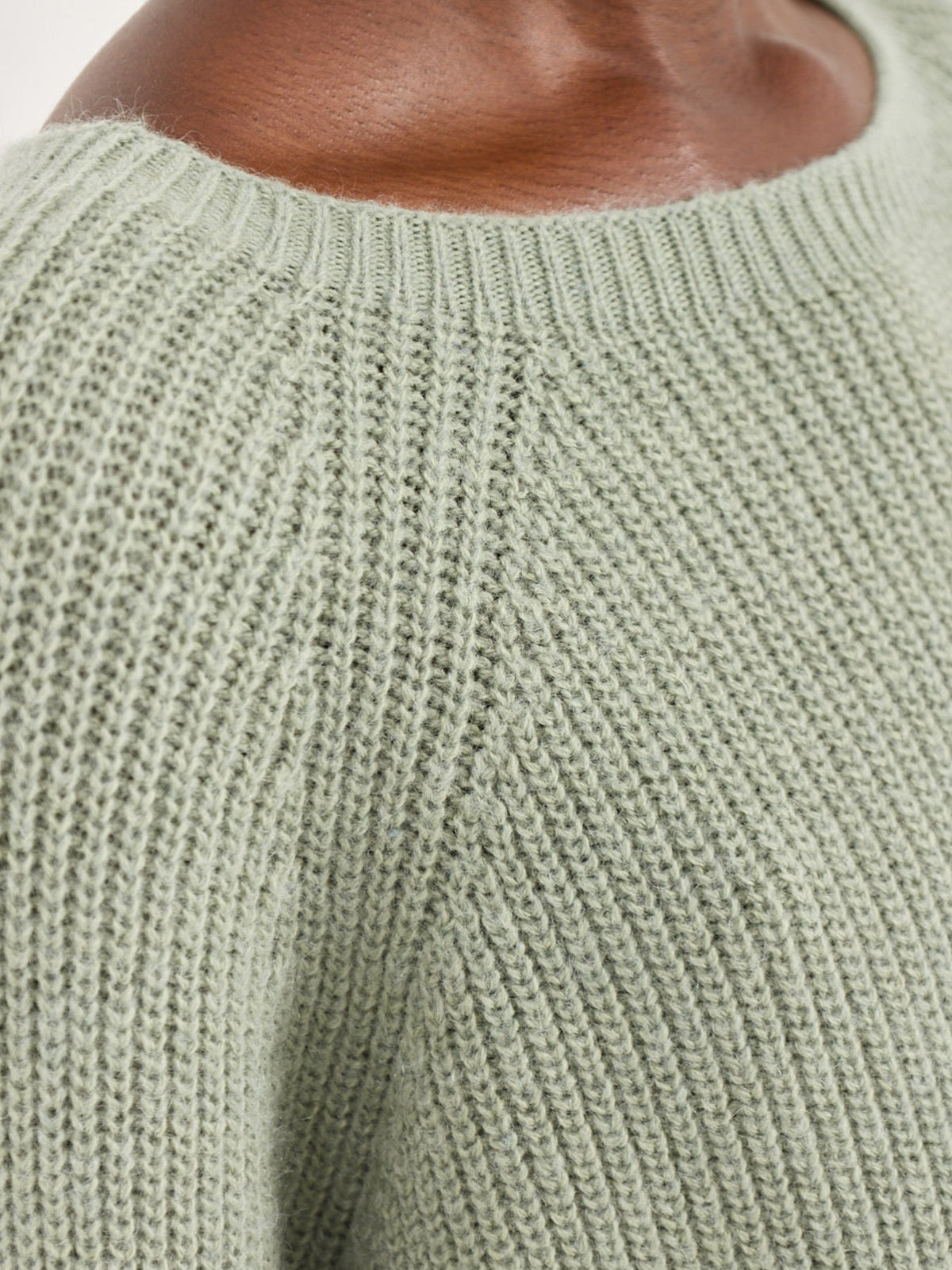 Xeno Mohair Blend Jumper Green