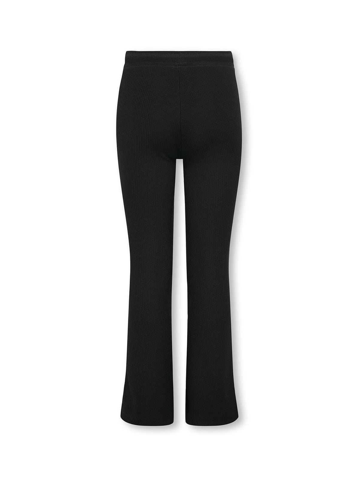 Kids Ribbed Flared Trousers