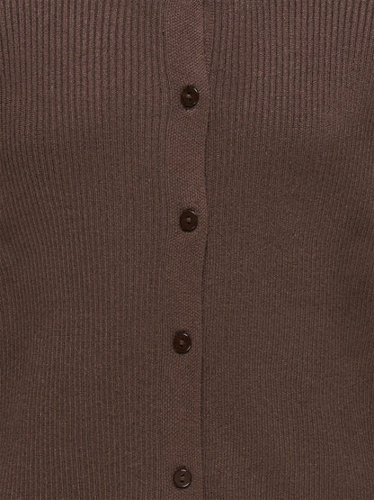 Kids' Cardigan Brown