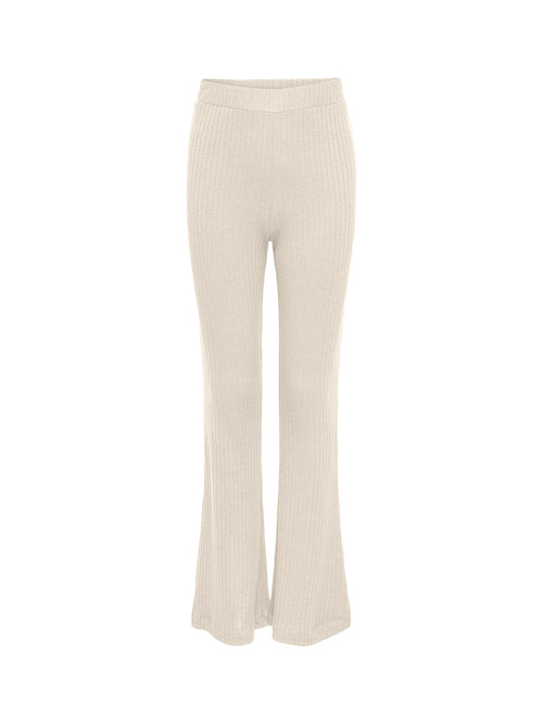 Kids' Flared Leggings Cream