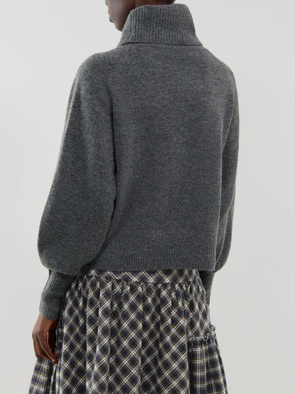 Wool Blend Olivia Roll Neck Jumper