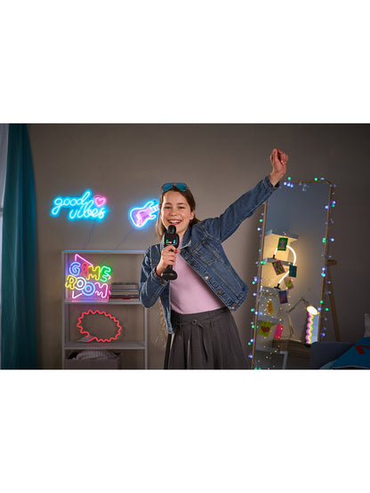Karaoke Lights Microphone