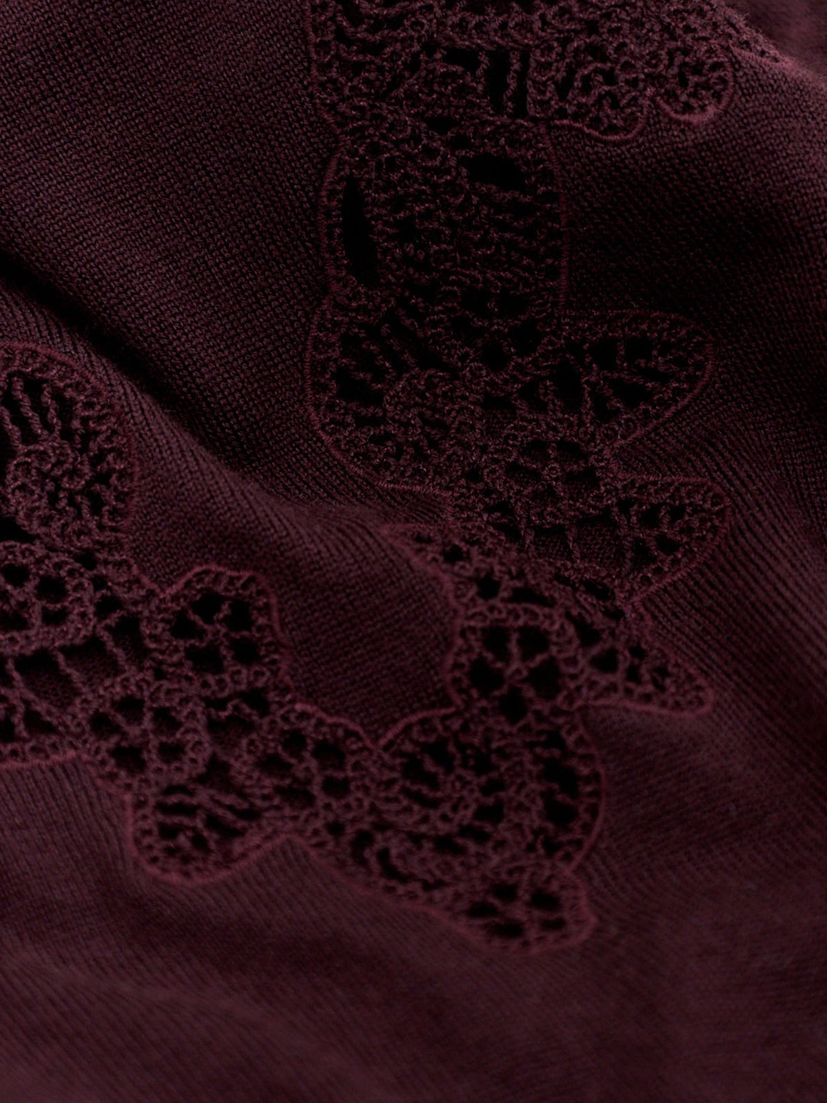 Wool Valiant Merino Lace Turtleneck