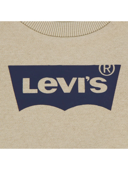 Baby Levi's Batwing Crew Sweatshirt Tan