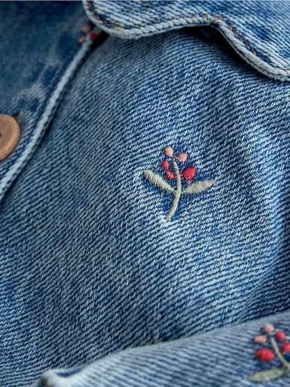 Baby Embroidered Denim Jacket