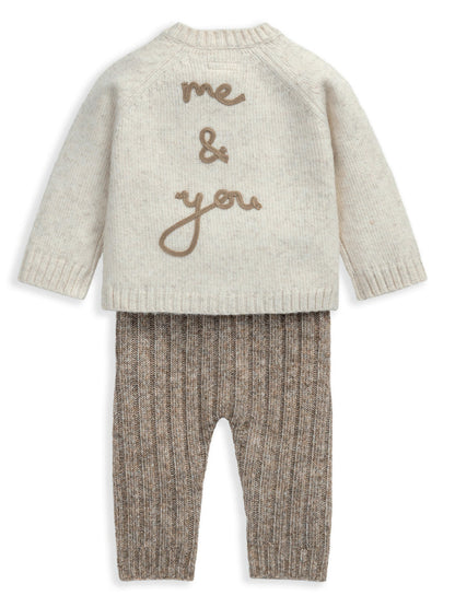 Baby Bear Knitted Two Piece Set
