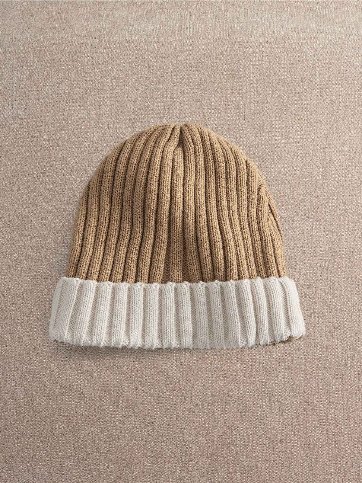 Baby Knitted Beanie Cream