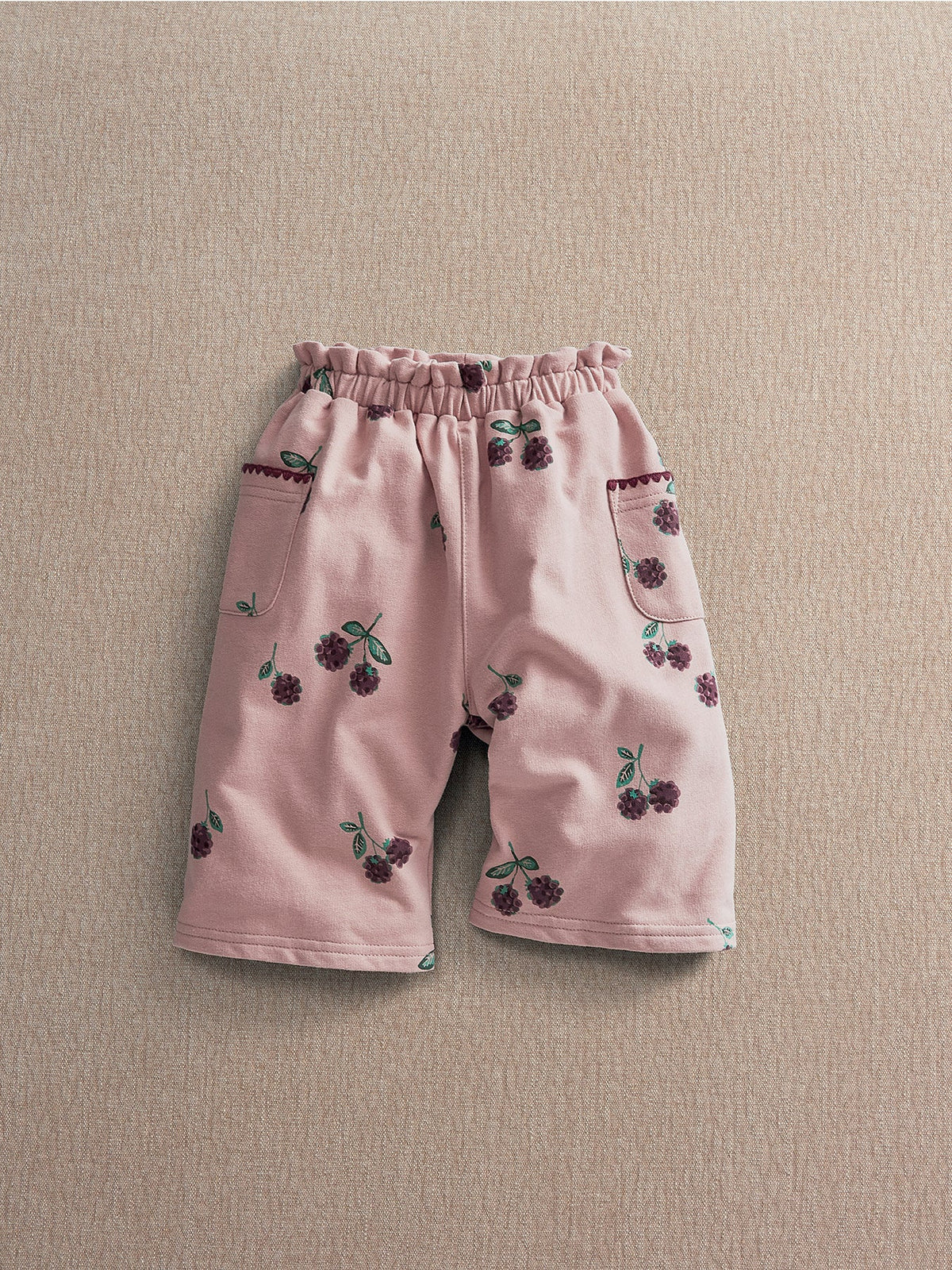 Baby Bramble Print Joggers Pink