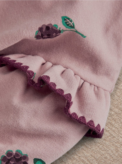 Baby Bramble Print Sweatshirt Pink