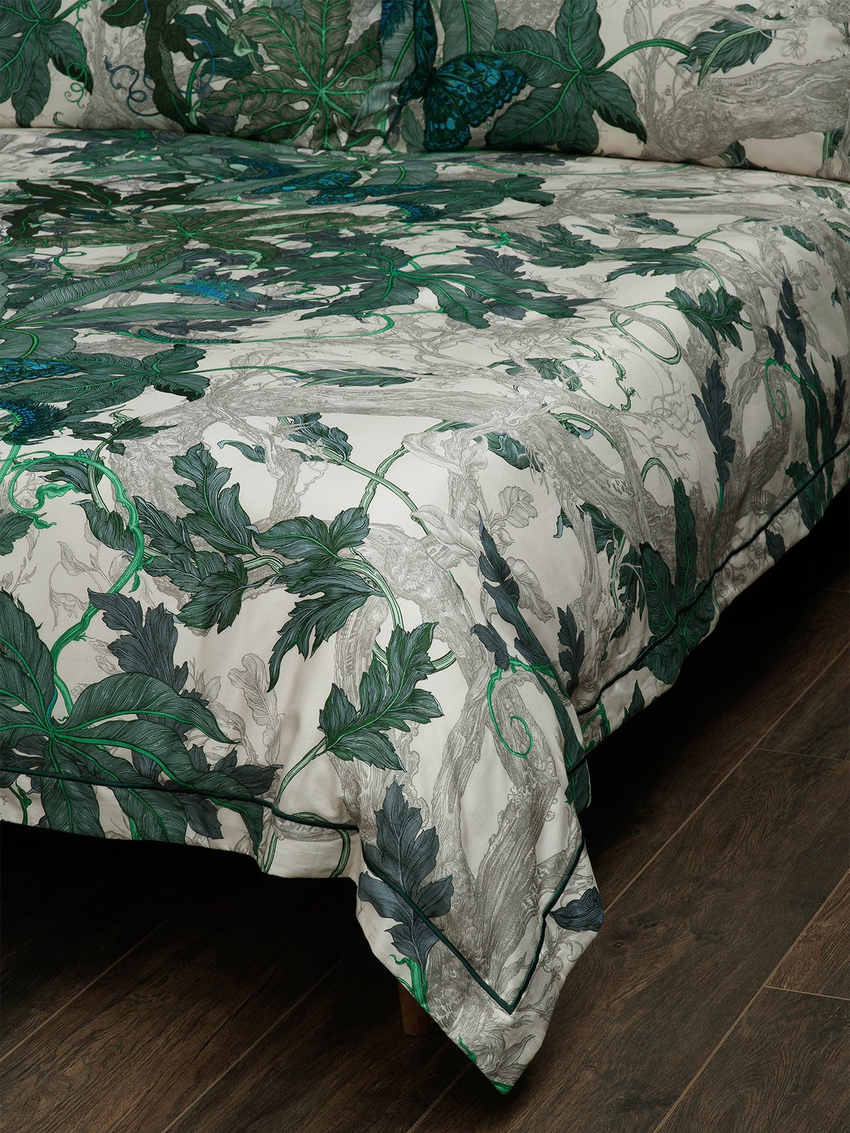 Leaforia Verde Quilt Set