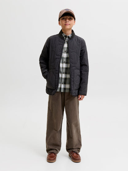 Axel Nylon Liner Jacket Black
