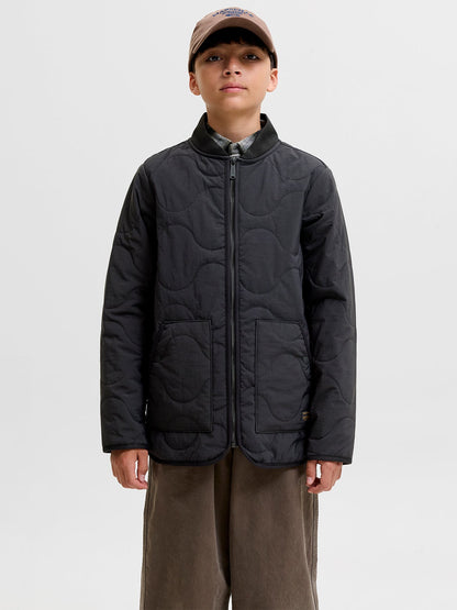 Axel Nylon Liner Jacket Black