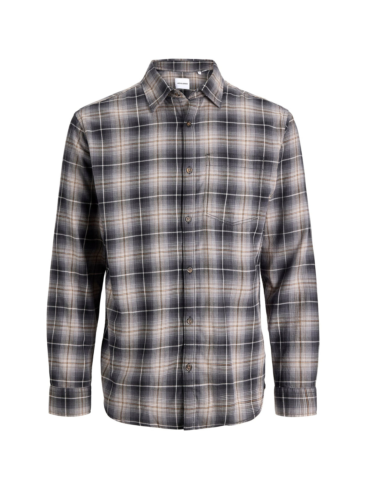 Kids James Long Sleeve Flannel Overshirt