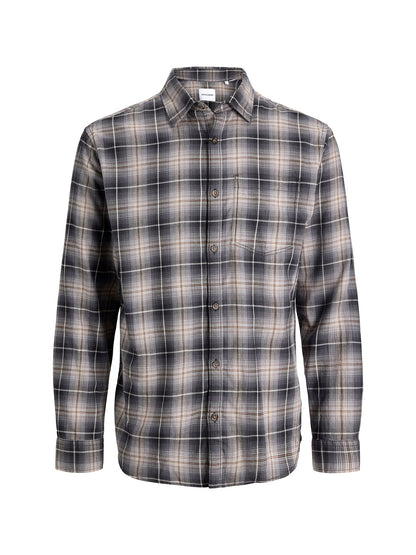 Kids James Long Sleeve Flannel Overshirt