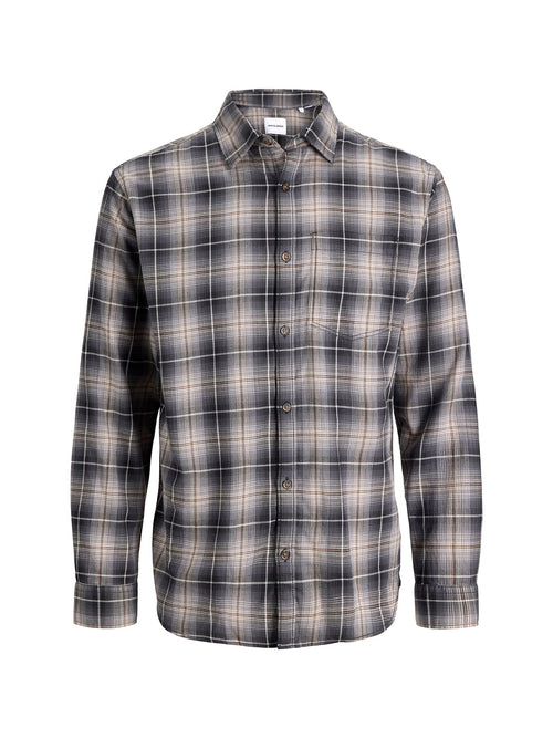 Kids James Long Sleeve Flannel Overshirt