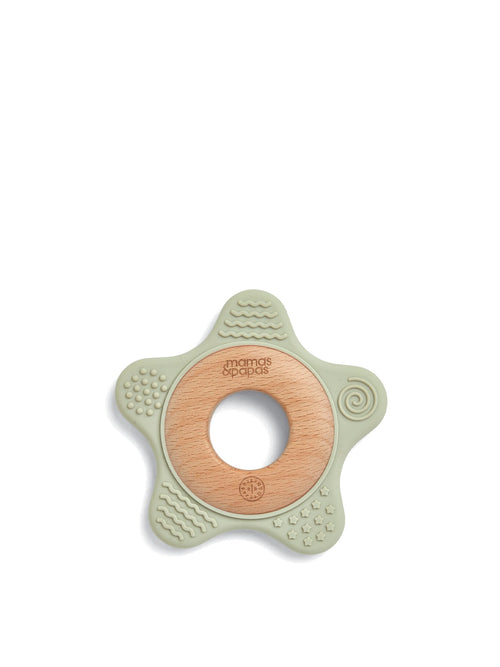 Silicone Star Teether Blue
