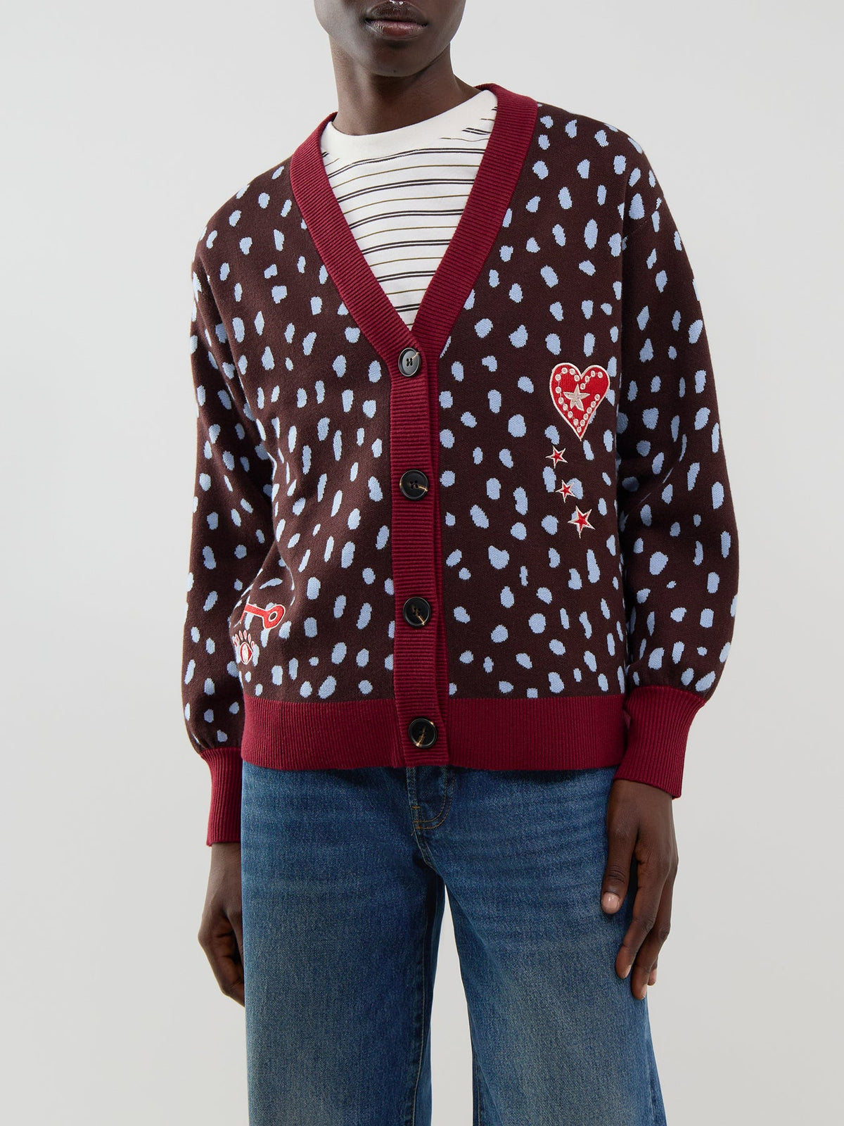 Chocolate Deer Cardigan