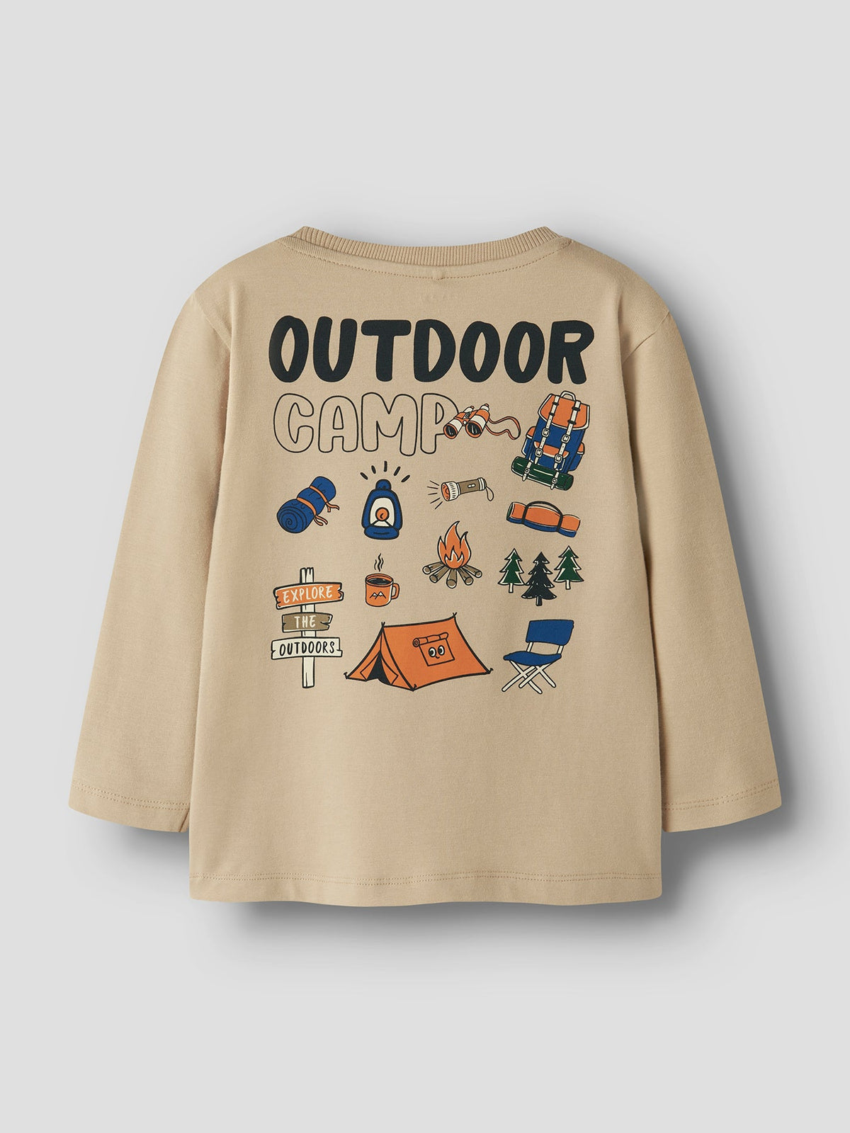 Organic & Recycled Cotton Osvaldi Long-Sleeved Boxy T-Shirt