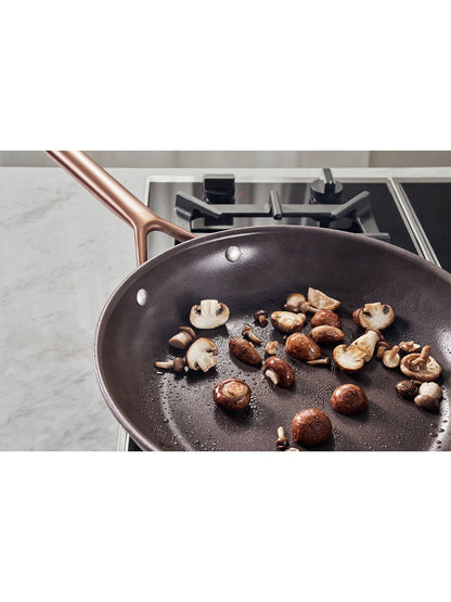 Aluminium Ceramic Titanium Frying Pan 28cm - Brown