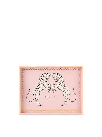 Zebra Rectangular Tray