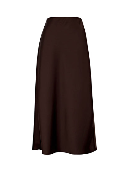 Women's Sally Satin Slip Skirt
