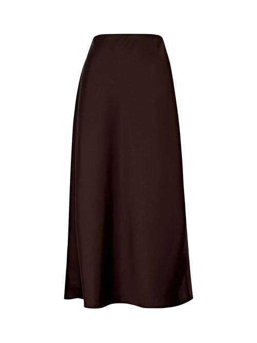 Women's Sally Satin Slip Skirt
