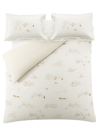 Winter Scene Quilt Set