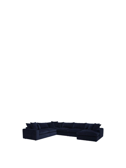 Alaska Modular Corner Sofa, Dusk Indigo