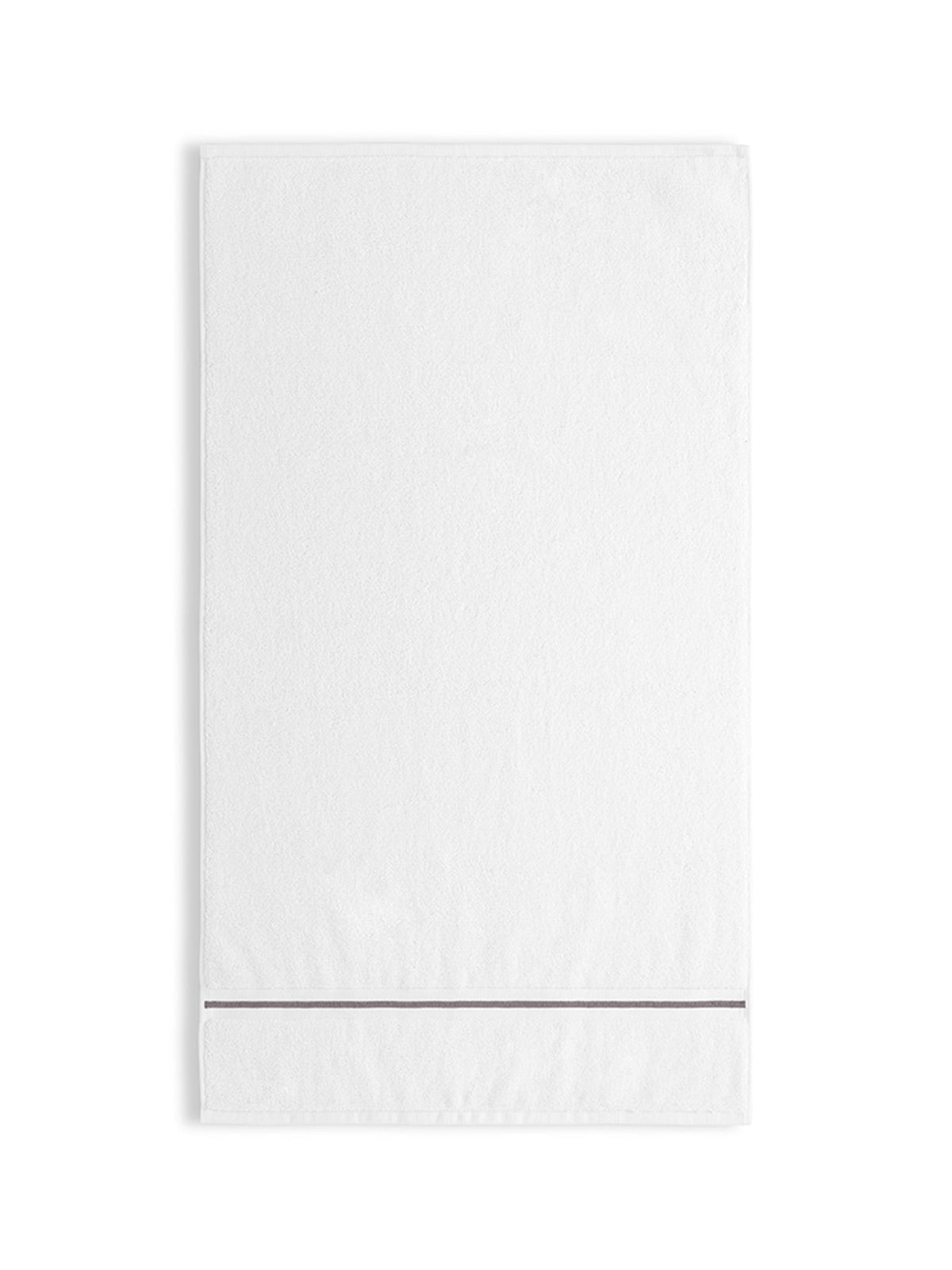 Claygate Bath Towel White/Silver