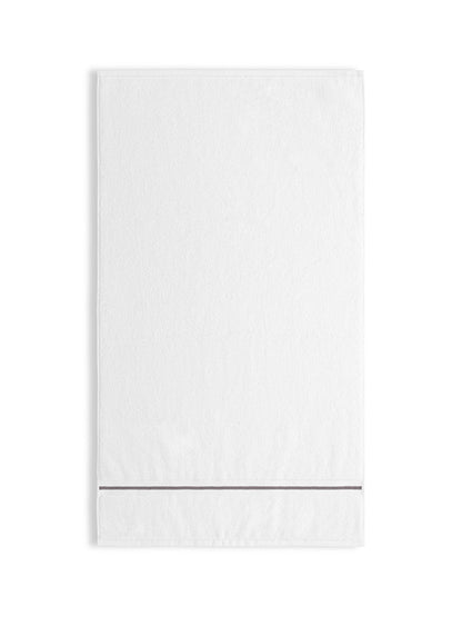 Claygate Bath Towel White/Silver