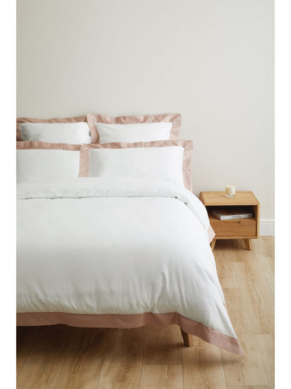 Tyne Collection Duvet Cover Pink