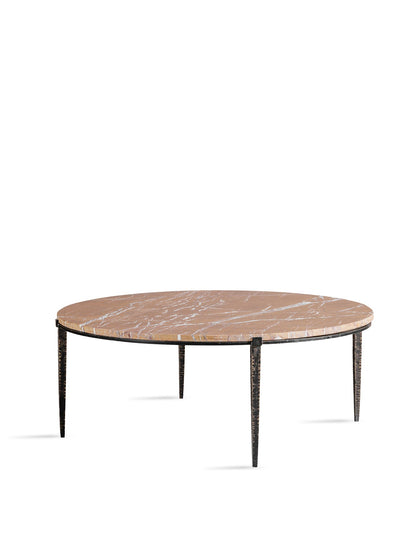 Leo Forest Brown Marble Coffee Table