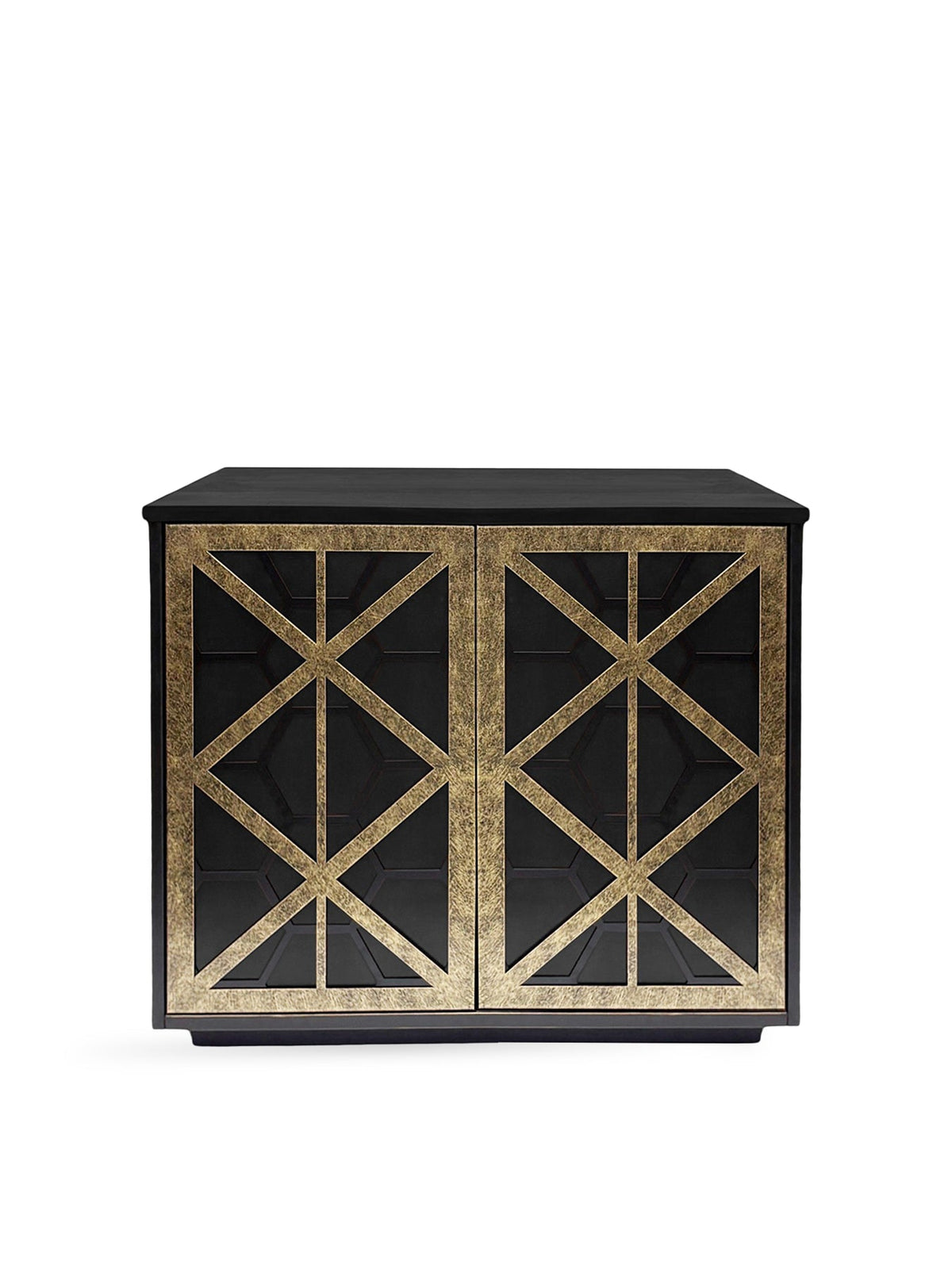 Reeno Fretwork 2 Door Cabinet