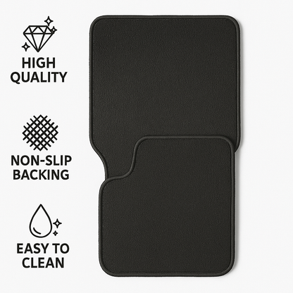 4-Piece Car Floor Mat Set