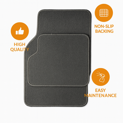 4-Piece Car Floor Mat Set