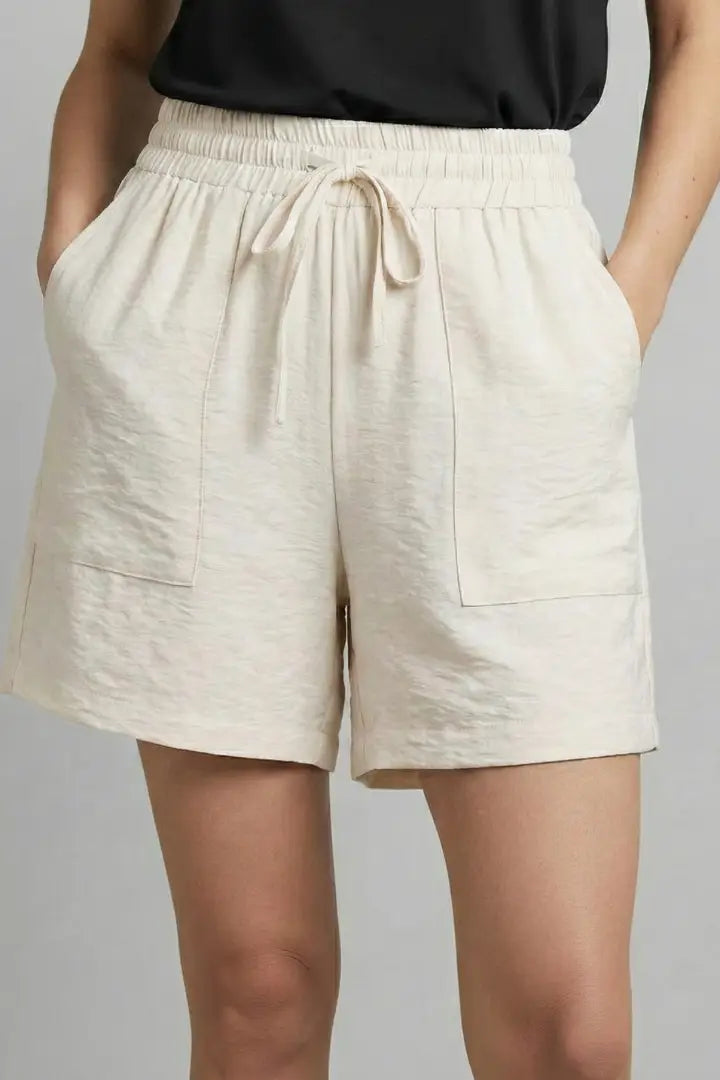 Women's Lightweight Casual Drawstring Shorts | Relaxed Fit Summer Bottoms